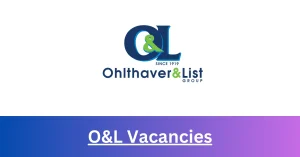 O&L Vacancies 2025 Recruitment begins with x18 New Job Opportunities